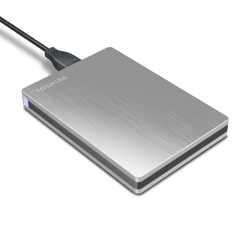 Toshiba Canvio Slim II 1TB Silver image 4