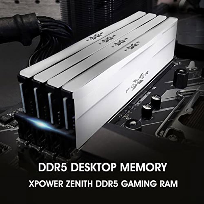 Silicon Power Zenith 32GB (2x16GB) DDR5 6000MHz White image 2