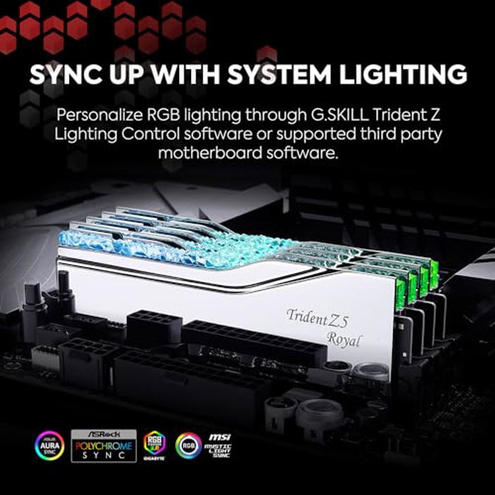 G.SKILL Trident Z5 Royal 48GB (2x24GB) DDR5 8400 Silver image 5