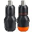 LTT Stubby Screwdriver (Black and Orange / Silver) thumbnail 3