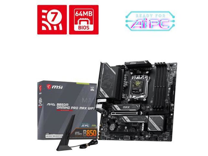 MSI MAG B850M GAMING PRO MAX WIFI