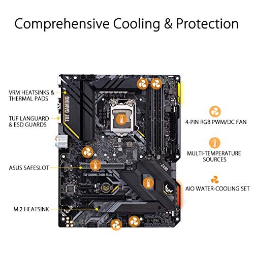 Asus Tuf Motherboard Z490 ASUS TUF GAMING Z490-PLUS Motherboard