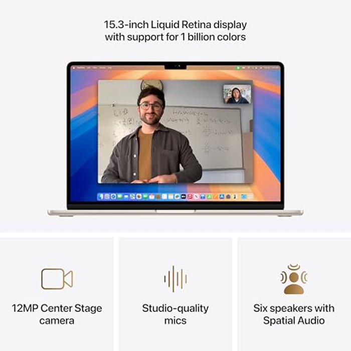 Apple MacBook Air 2025 15 24GB Unified Memory 512GB SSD Starlight image 4
