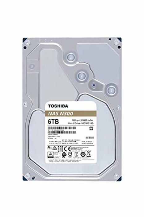 Toshiba N300 NAS 6TB HDWG160XZSTA image 5