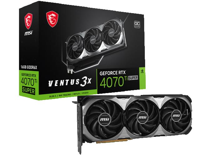 MSI GeForce RTX 4070 Ti SUPER 16G VENTUS 3X OC image 11
