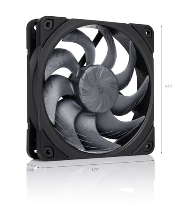Noctua NF-A12x25 G2 PWM Sx2-PP chromax.black image 9
