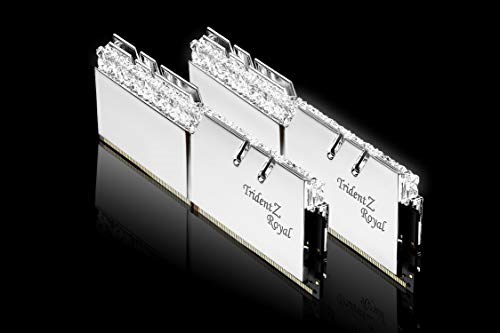 G.Skill 64GB (2x32GB) DDR4 Trident Z Royal Silver 3600Mhz image 7