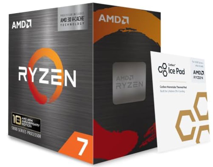 AMD Ryzen 7 5800X3D 10th Anniversary Edition image 1