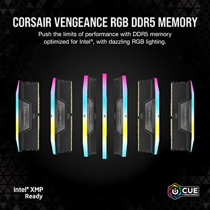 CORSAIR VENGEANCE RGB 64GB (2x32GB) DDR5 5600MHz CL40 image 2