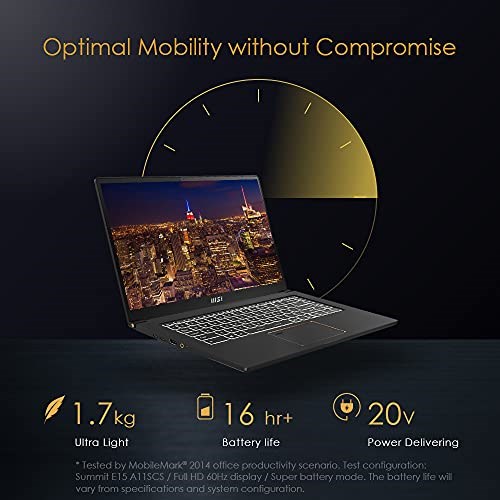 MSI Summit E15 A11SCST-461 image 4