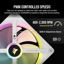 Corsair iCUE LINK QX140 RGB White 2 Pack thumbnail 5