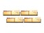 G.SKILL Trident Z Royal Series 128GB (4 x 32GB) DDR4 3200 F4-3200C14Q-128GTRG thumbnail 2