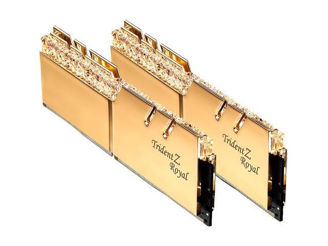 G.SKILL Trident Z Royal Series 64GB (2 x 32GB) DDR4 3200 F4-3200C14D-64GTRG image 3