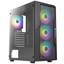 AZZA FIGHTER ATX Mid-Tower Tempered Glass mesh front panel CSAZ-290