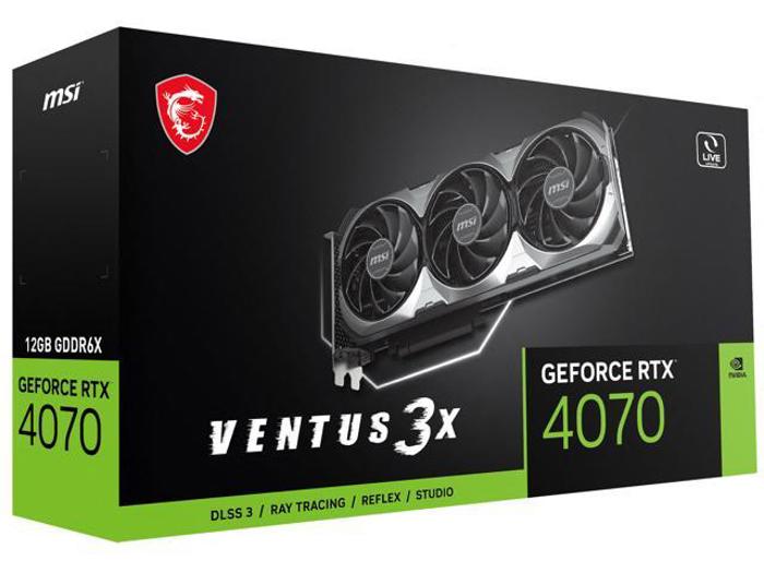 MSI GeForce RTX 4070 VENTUS 3X 12G image 9