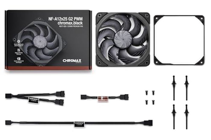 Noctua NF-A12x25 G2 PWM chromax.black image 5