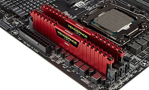 Corsair Vengeance LPX 8GB (2x4GB) DDR4 2400Mhz Red image 3