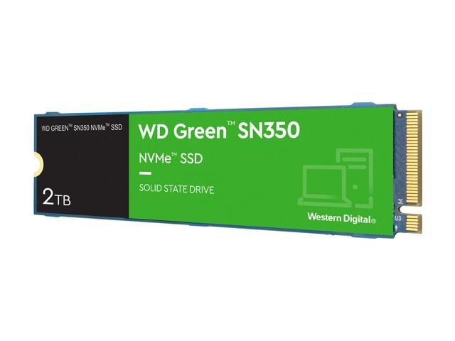 SanDisk WD Green SN3000 2TB vs WD Green SN350 2TB SSD Comparison