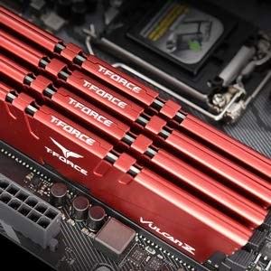 TEAM T-Force Vulcan Z DDR4 16GB (2x8GB) DDR4 3200MHz Red RAM