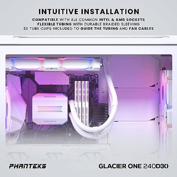 Phanteks Glacier One 240D30 White image 5