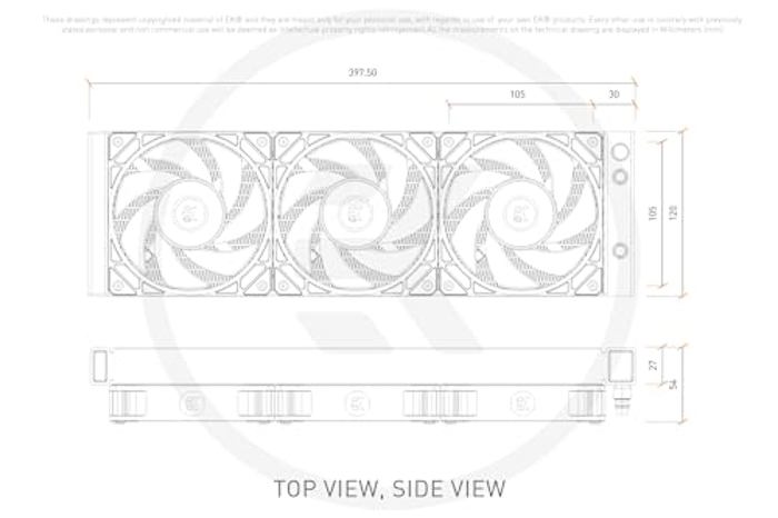 EK Nucleus AIO CR360 Dark image 9