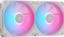 CORSAIR iCUE Link LX140 RGB Dual Pack White thumbnail 2