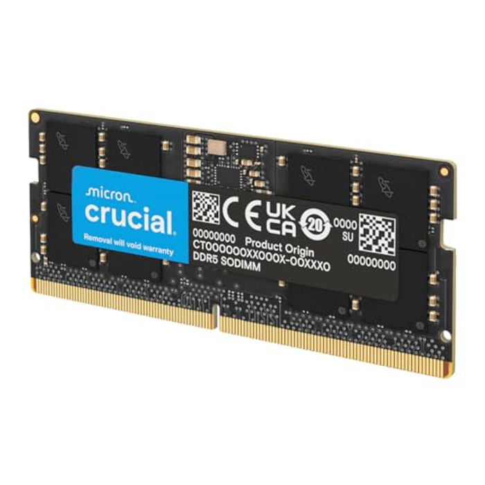 Price history for Crucial 32GB DDR5 5600MHz SODIMM | Pangoly