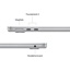 Apple MacBook Air 2026 13" 16GB Unified Memory 512GB SSD Silver thumbnail 4