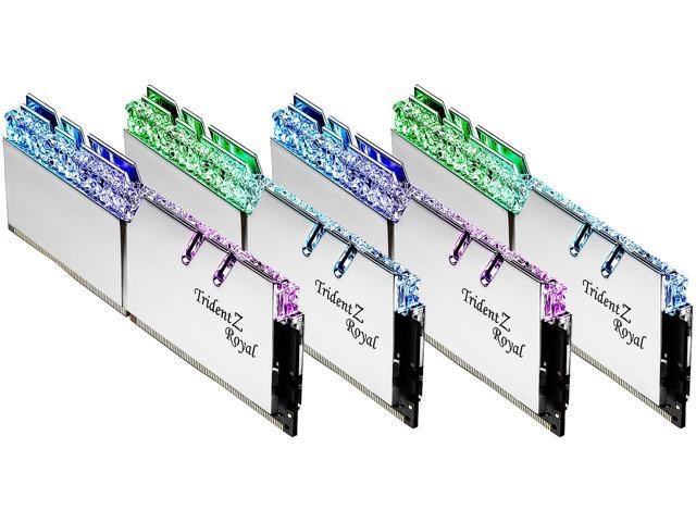 G.SKILL Trident Z Royal Series 32GB (4 x 8GB) RGB DDR4 4000