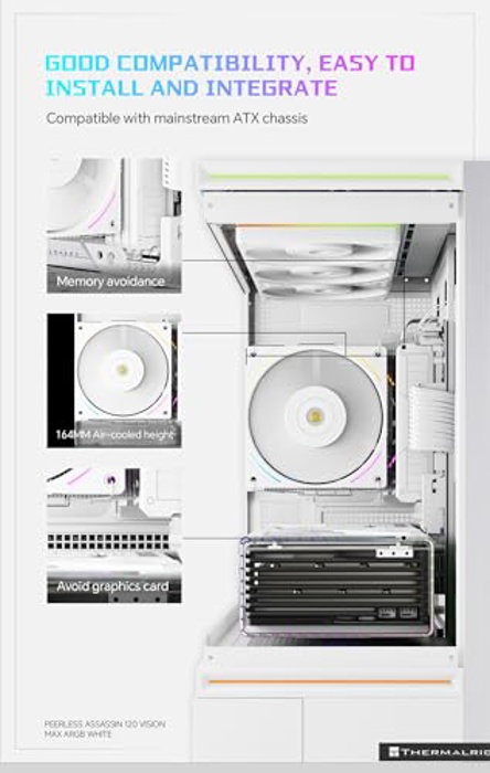 Thermalright Peerless Assassin 120 Vision MAX ARGB White image 7