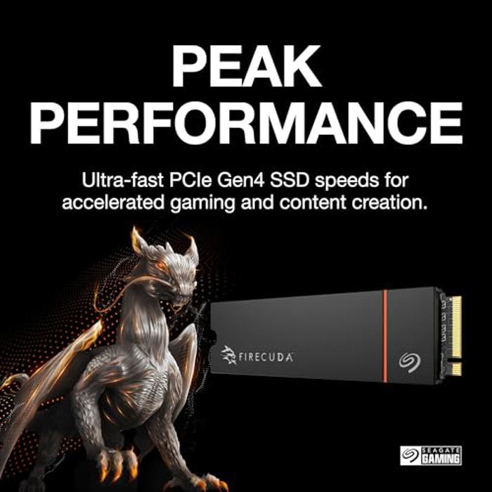 Seagate FireCuda 530R 4TB Heatisink image 2