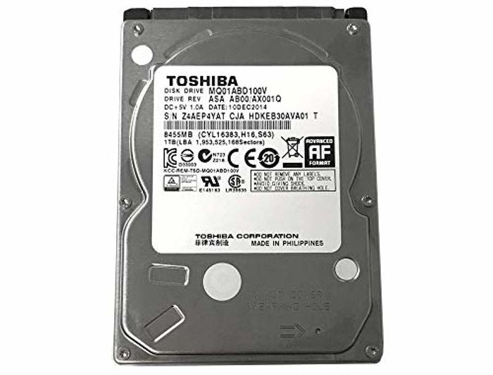 Toshiba 1TB MQ01ABD100V image 2