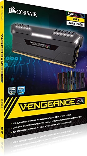 CORSAIR VENGEANCE RGB 32GB (2x16GB) DDR4 3000MHz Black image 14