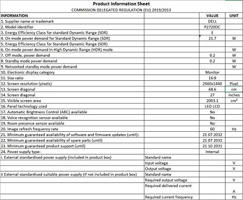 DELL P2720DC image 19