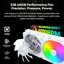 MONTECH HyperFlow Digital 360 White thumbnail 3