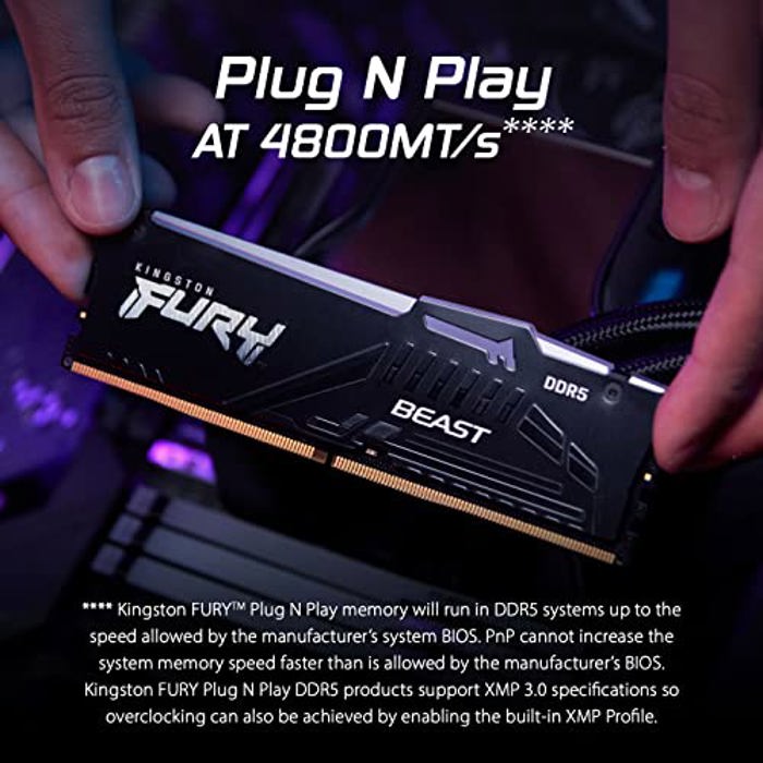 Kingston FURY Beast RGB 128GB (4x32GB) DDR5 5200 image 8