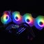 ID-COOLING DF-12025-ARGB Trio Snow thumbnail 2