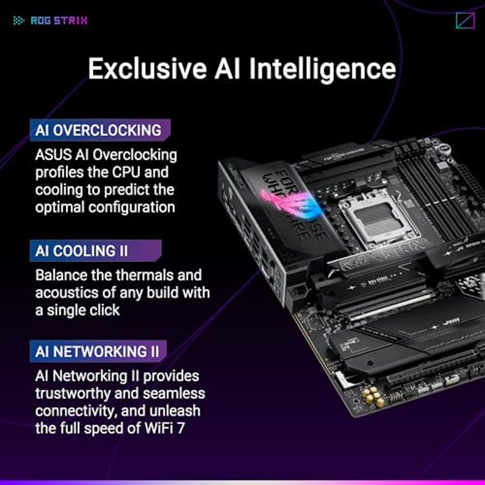 ASUS ROG Strix X870E-E Gaming WiFi Motherboard - Specs, Compare