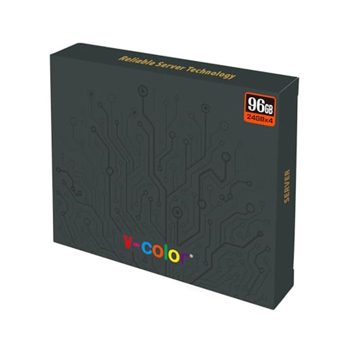 V-Color 96GB (4x24GB) DDR5 6800MHz OC R-DIMM image 3