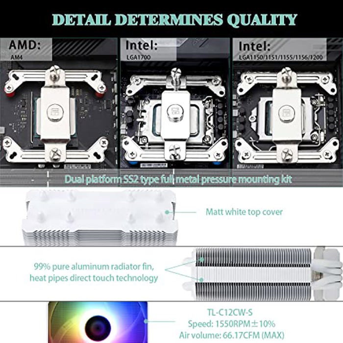 Thermalright Assassin X120 SE ARGB White image 3