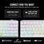 Corsair K70 PRO Mini Wireless RGB White thumbnail 4