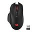 Redragon M656 Wireless 4000 DPI 2.4Ghz 5 DPI Levels 7 Macro Buttons Red LED Backlit