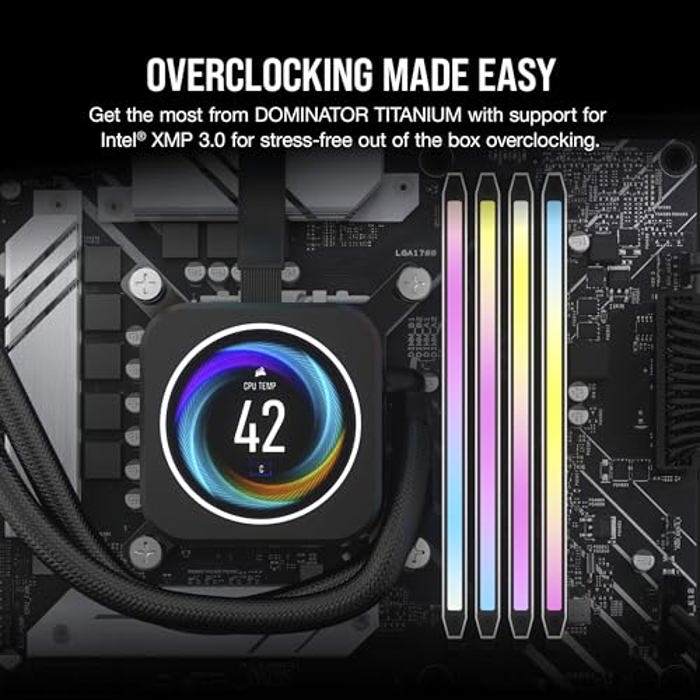 Corsair Dominator Titanium RGB DDR5 4x16Gb CMP64GX5M4B6400C32 - View #4