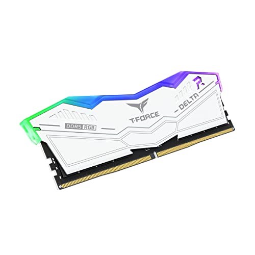 TEAMGROUP T-Force Delta RGB 32GB (2x16GB) DDR5 5600MHz White image 6