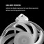 ID-COOLING DF-12025-ARGB Trio Snow thumbnail 4