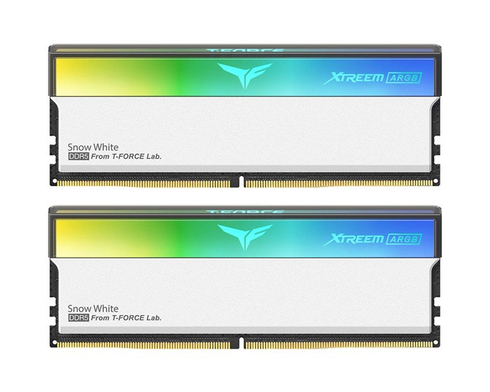 TeamGroup Xtreem ARGB 48GB (2X24GB) DDR5 8000MHz White