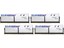 G.SKILL Trident Z Royal Series 128GB (4 x 32GB) 288-Pin DDR4 2666 (PC4 21300) Intel XMP 2.0 F4-2666C19Q-128GTRS