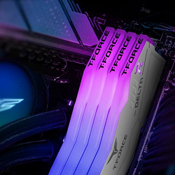 TEAMGROUP T-Force Delta RGB 48GB (2x24GB) DDR5 7200MHz White image 3