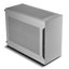 Lian Li A4-H2OA5 Silver Mini-ITX Triple-Slot Mount GPU Aluminum Exterior & SPCC Steel Interior 240mm AIO SFX Sandwich Layout PCIe 5.0