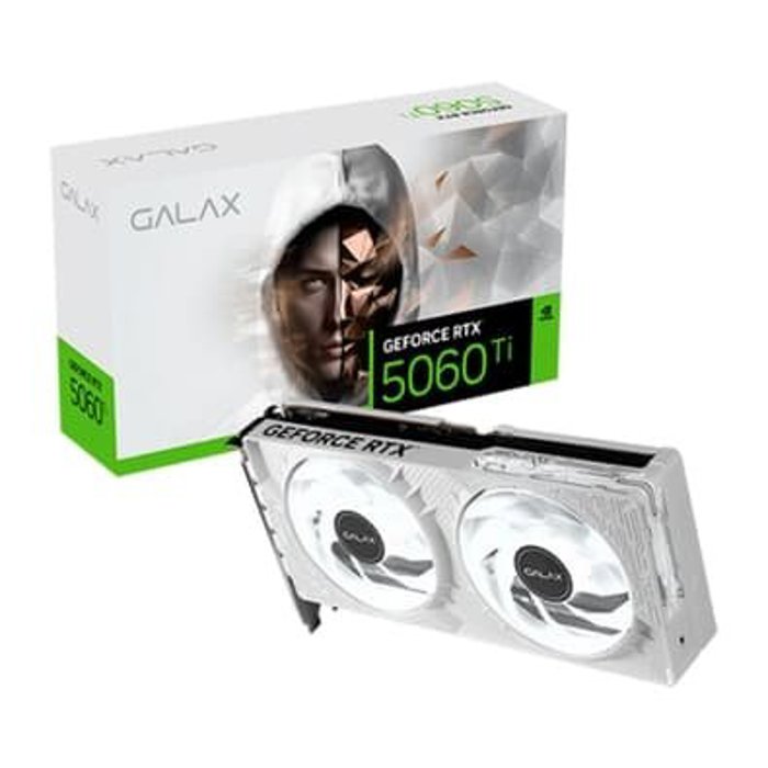 GALAX GeForce RTX 5060 Ti 8GB 1-Click OC White